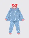 Petit Bateau Lightning-print Cape Tracksuit Set In Blue