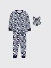 Petit Bateau Zebra-print Pyjamas In Black