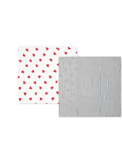 Petit Bateau Patterned Blanket In White