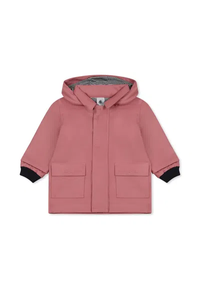 Petit Bateau Pink Raincoat For Baby Girl