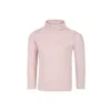 Petit Bateau Pink Turtle-neck T-shirt For Girl In Pink