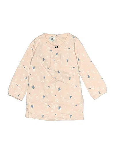 Pre-owned Petit Bateau Kids' Poncho In Tan