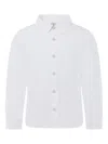 Petit Bateau Poplin Shirt In White