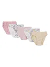 Petit Bateau Printed Briefs In Pink