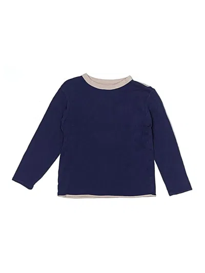 Pre-owned Petit Bateau Kids' Pullover Sweater In Blue