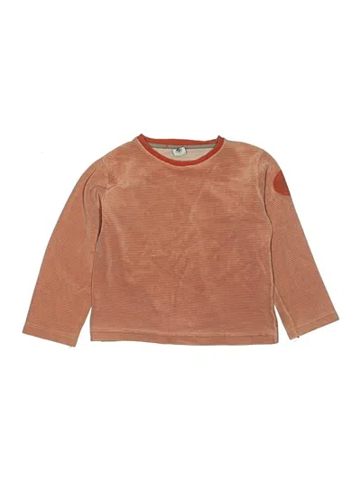Pre-owned Petit Bateau Kids' Pullover Sweater In Orange