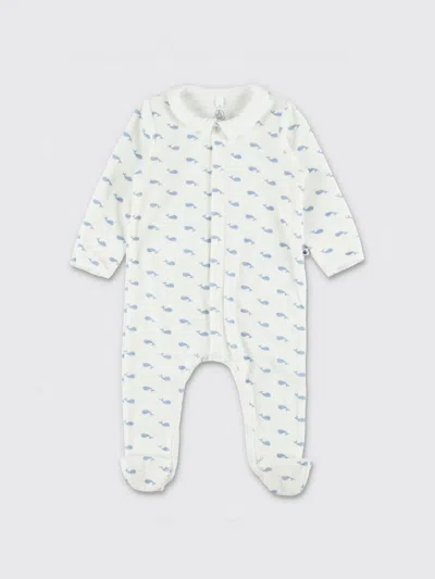 Petit Bateau Babies'  Romper Kids Color White