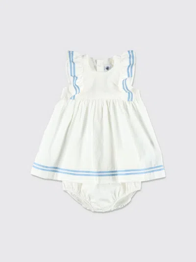 Petit Bateau Babies' 롬퍼  남아 색상 화이트 In Multi
