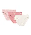 Petit Bateau Elasticated Organic Cotton Underwear (pack Of Three)