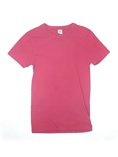 Pre-owned Petit Bateau Kids' Short Sleeve T-shirt In Pink