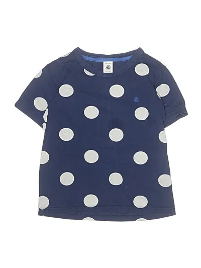Pre-owned Petit Bateau Kids' Short Sleeve T-shirt In Blue