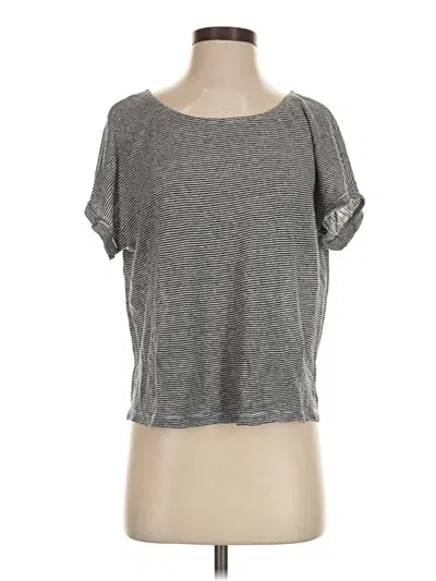 Pre-owned Petit Bateau Short Sleeve T-shirt In Gray