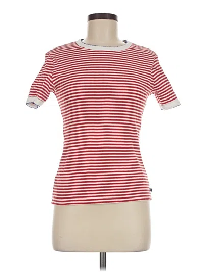 Pre-owned Petit Bateau Short Sleeve T-shirt In Red