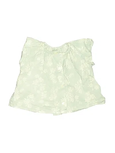 Pre-owned Petit Bateau Babies' Sleeveless Blouse In Blue