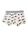 Petit Bateau Striped-whale-print Boxers (pack Of Three) In Neutral
