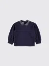 Petit Bateau Fleece Sweatshirt In Blue