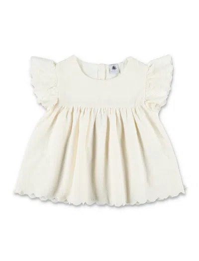 Petit Bateau Babies'  T Shirts And Polos White In Neutral
