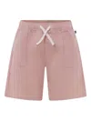 Petit Bateau Twill Shorts In Pink