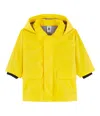 Petit Bateau Waterproof Jacket With Hood In Giallo