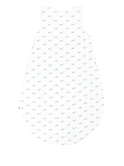 Petit Bateau Whale-print Sleeping Bag