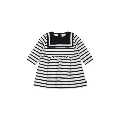 Petit Bateau White Dress For Baby Girl