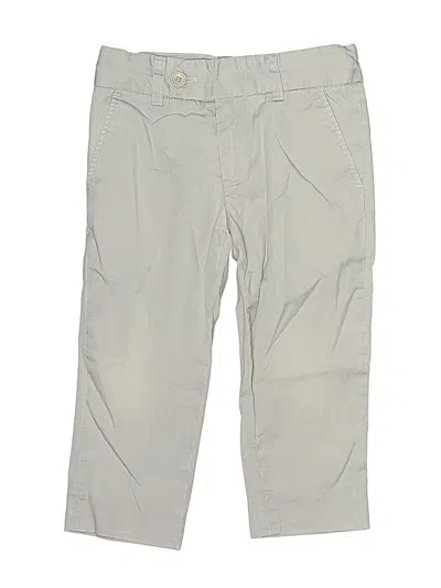 Pre-owned Petit Clair Kids' Khaki Pant In Gray