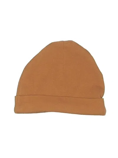 Pre-owned Petit Lem Babies' Beanie Hat In Brown
