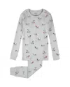 Petit Lem Boys' Firefighter Dalmatian Print Pajama Set - Little Kid In Animal Print