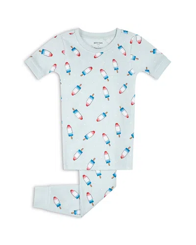 Petit Lem Boys' Ice Pop Print Pajama Set - Little Kid, Big Kid In Blue