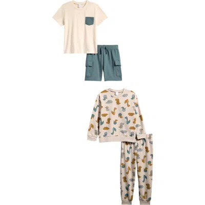 Petit Lem Kids' 4-piece Mix & Match Set In Multi