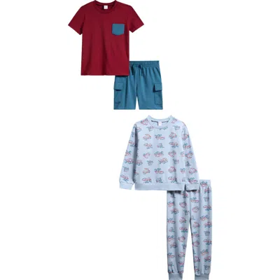 Petit Lem Kids' 4-piece Mix & Match Set In Multi