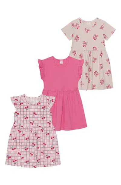 Petit Lem Kids' Assorted Pack Of 3 Dresses In Multi