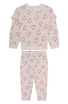 Petit Lem Kids' Print Sweatshirt & Sweatpants Set In Multi