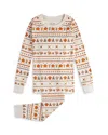 PETIT LEM PETIT LEM UNISEX FAIR ISLE PAJAMA SET - LITTLE KID