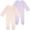 Petit Lem’s Mini Threads Petit Lem's Mini Threads 2-pack Assorted Zip Footies