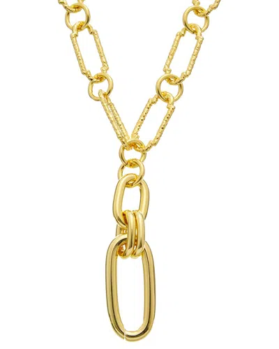 Petit Moments 18k Plated Chain Necklace In Transparent