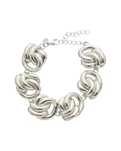 Petit Moments 18k Plated Clasp Bracelet In Metallic