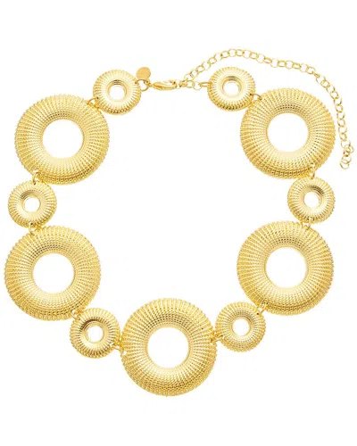 Petit Moments 18k Plated Statement Necklace In Gold