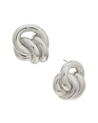 Petit Moments 18k Plated Stud Earrings In Metallic