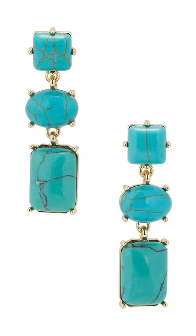 Petit Moments Allie Earrings In Blue