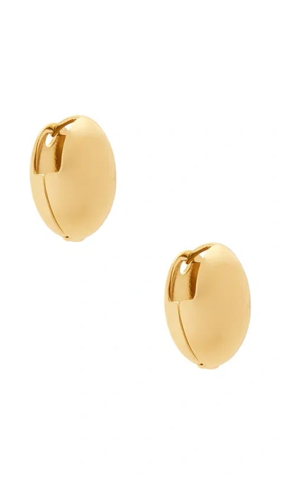 Petit Moments Azure 铆钉耳饰 In Gold