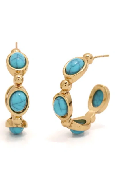 Petit Moments Bari Hoop Earrings In Gold