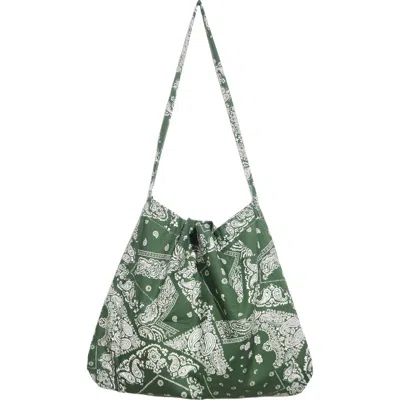 Petit Moments Beach Tote In Green