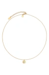 Petit Moments Birthstone Disc Pendant Necklace
