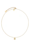 Petit Moments Birthstone Disc Pendant Necklace