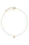 Petit Moments Birthstone Disc Pendant Necklace