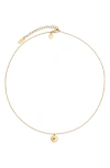 Petit Moments Birthstone Disc Pendant Necklace