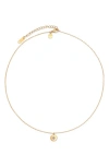 Petit Moments Birthstone Disc Pendant Necklace