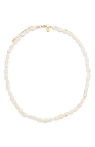 Petit Moments Breaker Necklace In White