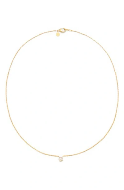 Petit Moments Call Me By Your Name Initial Pendant Necklace In Gold - G